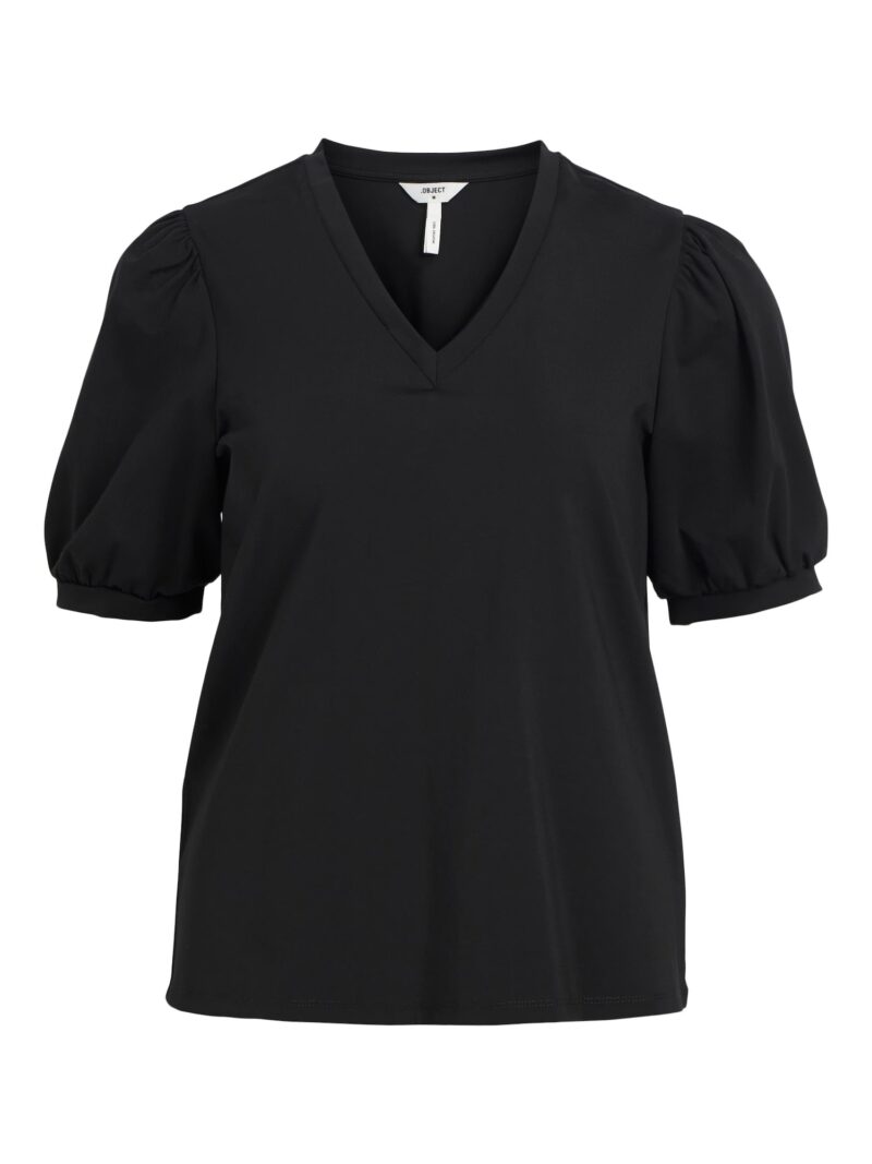 OBJECT Tricou 'Caroline'  negru