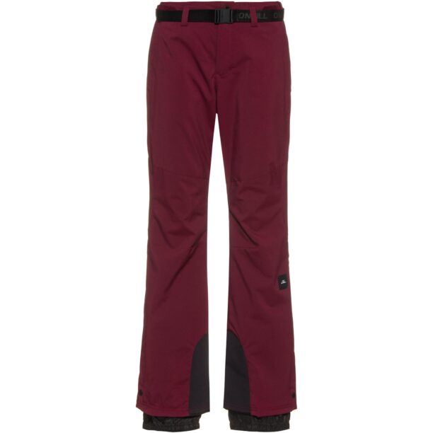 O'NEILL Pantaloni sport 'Star'  roșu burgundy / negru / alb