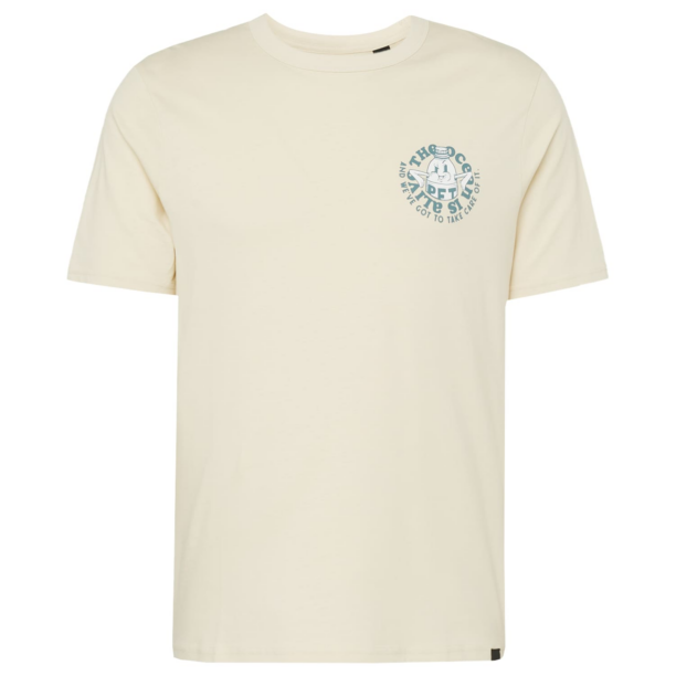 O'NEILL Tricou 'Strong'  crem / albastru pastel / alb