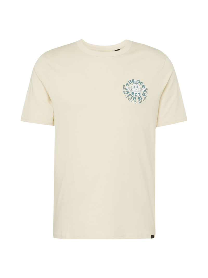 O'NEILL Tricou 'Strong'  crem / albastru pastel / alb