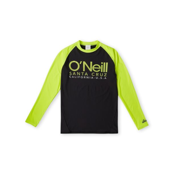 O'NEILL Tricou funcțional 'Cali'  verde neon / negru