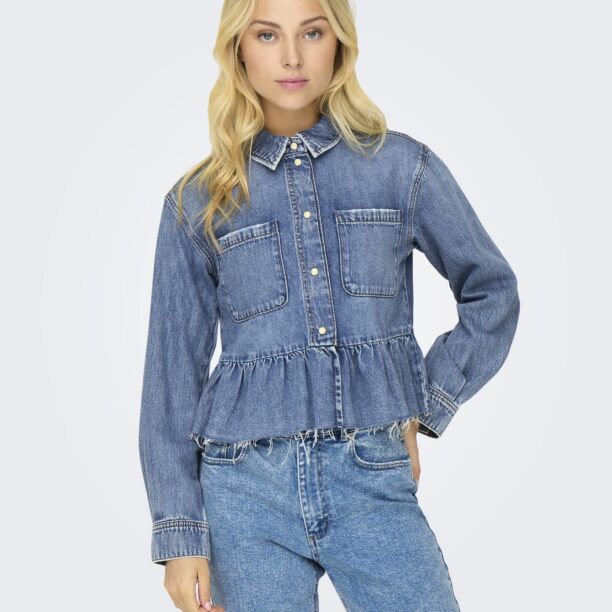 ONLY Bluză 'ONLElli'  albastru denim preţ