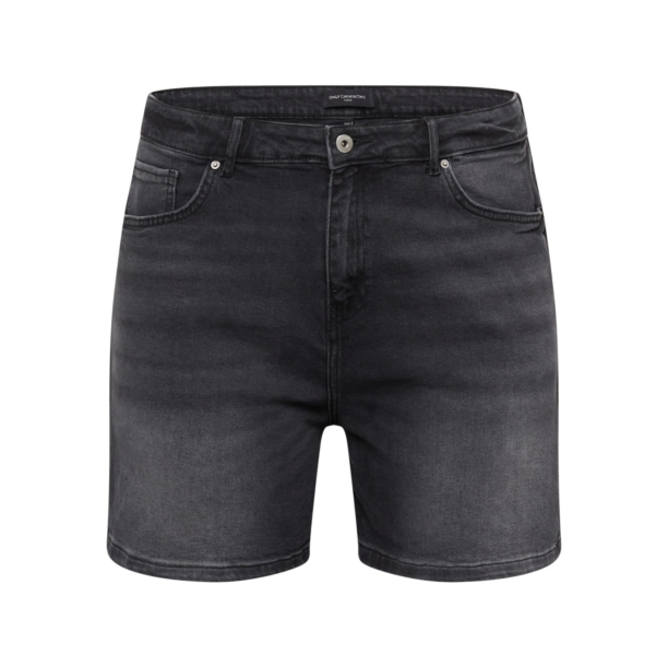 ONLY Carmakoma Jeans  negru denim