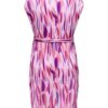 ONLY Carmakoma Rochie 'LISSETA'  lila / magenta / roz pal / alb