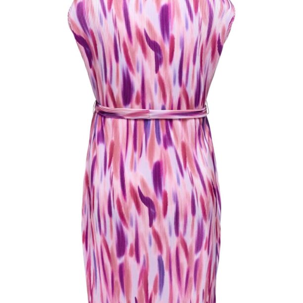 ONLY Carmakoma Rochie 'LISSETA'  lila / magenta / roz pal / alb