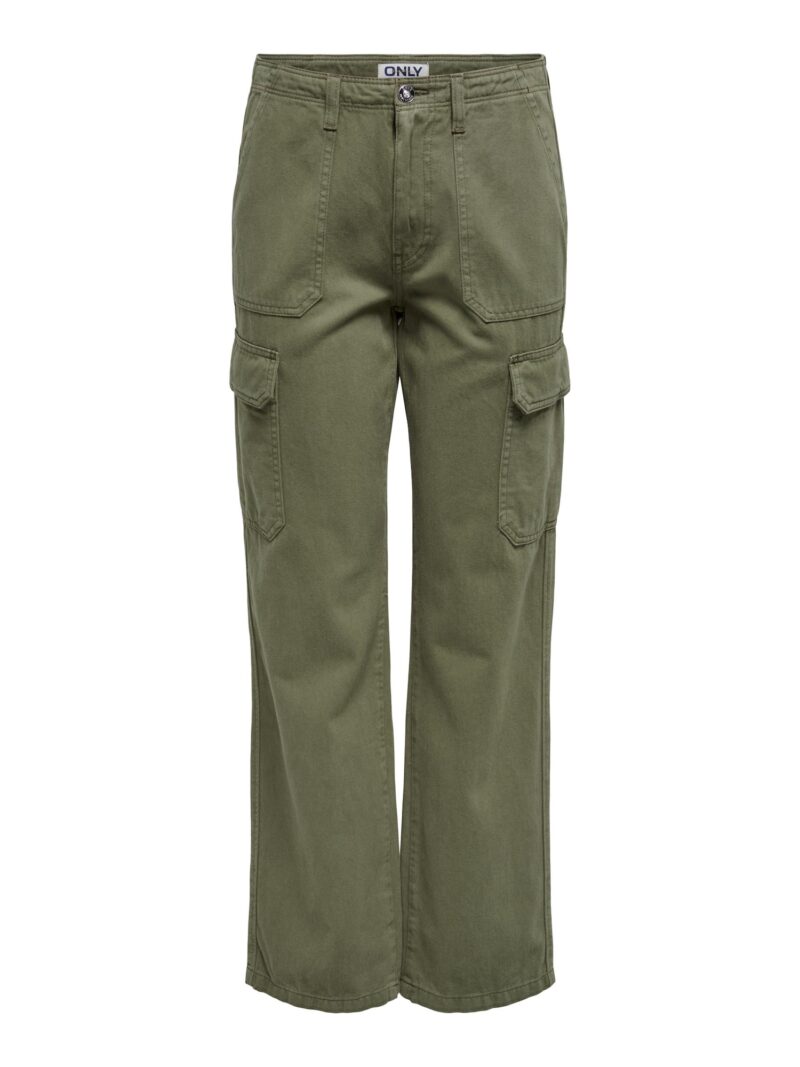 ONLY Pantaloni cu buzunare 'ONLMalfy'  verde kiwi