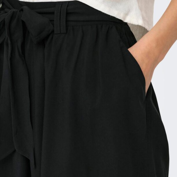 Original ONLY Pantaloni cu dungă 'NOVA JASMIN'  negru