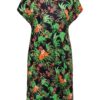 ONLY Rochie 'ONLFlawsome'  albastru noapte / verde deschis / portocaliu / fucsia