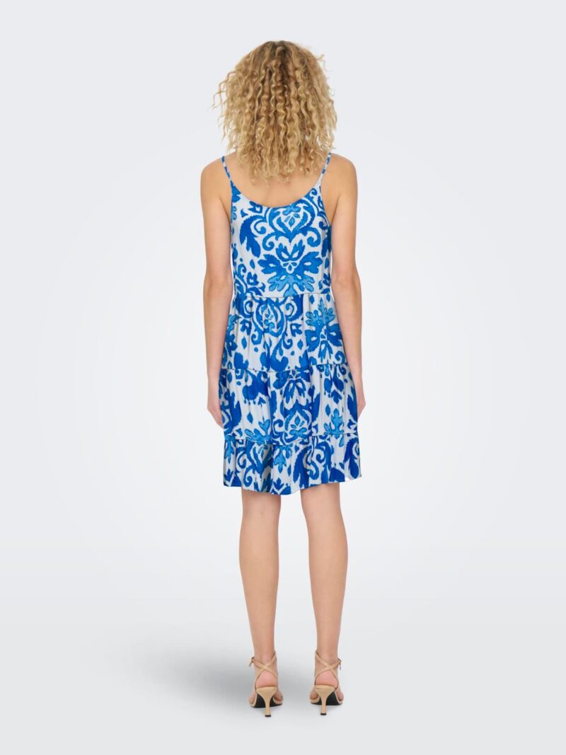 ONLY Rochie de vară 'MAJ LIFE'  indigo / alb