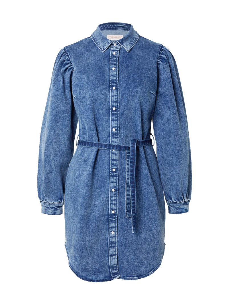 ONLY Rochie tip bluză 'ROCCO'  albastru denim