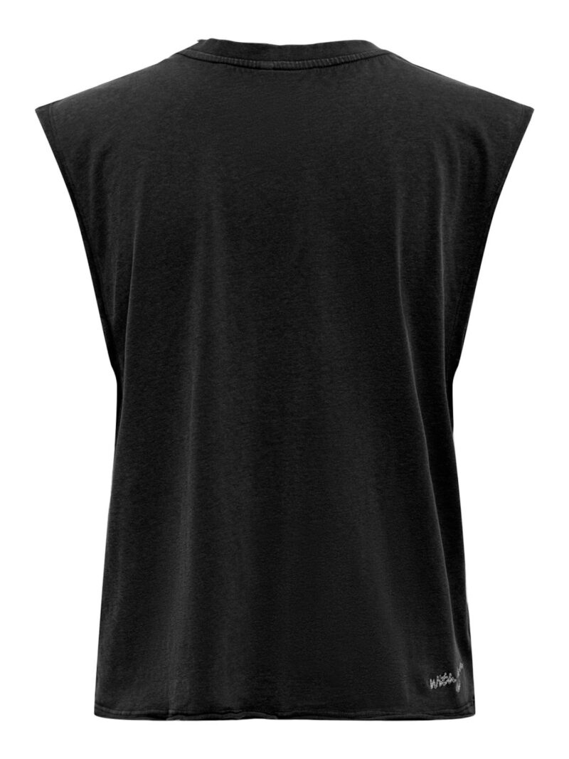 ONLY Tricou  negru amestecat / alb