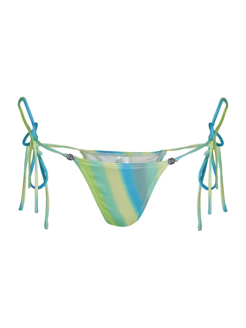 OW Collection Slip costum de baie 'ARIEL'  turcoaz / verde jad / verde măr / verde deschis