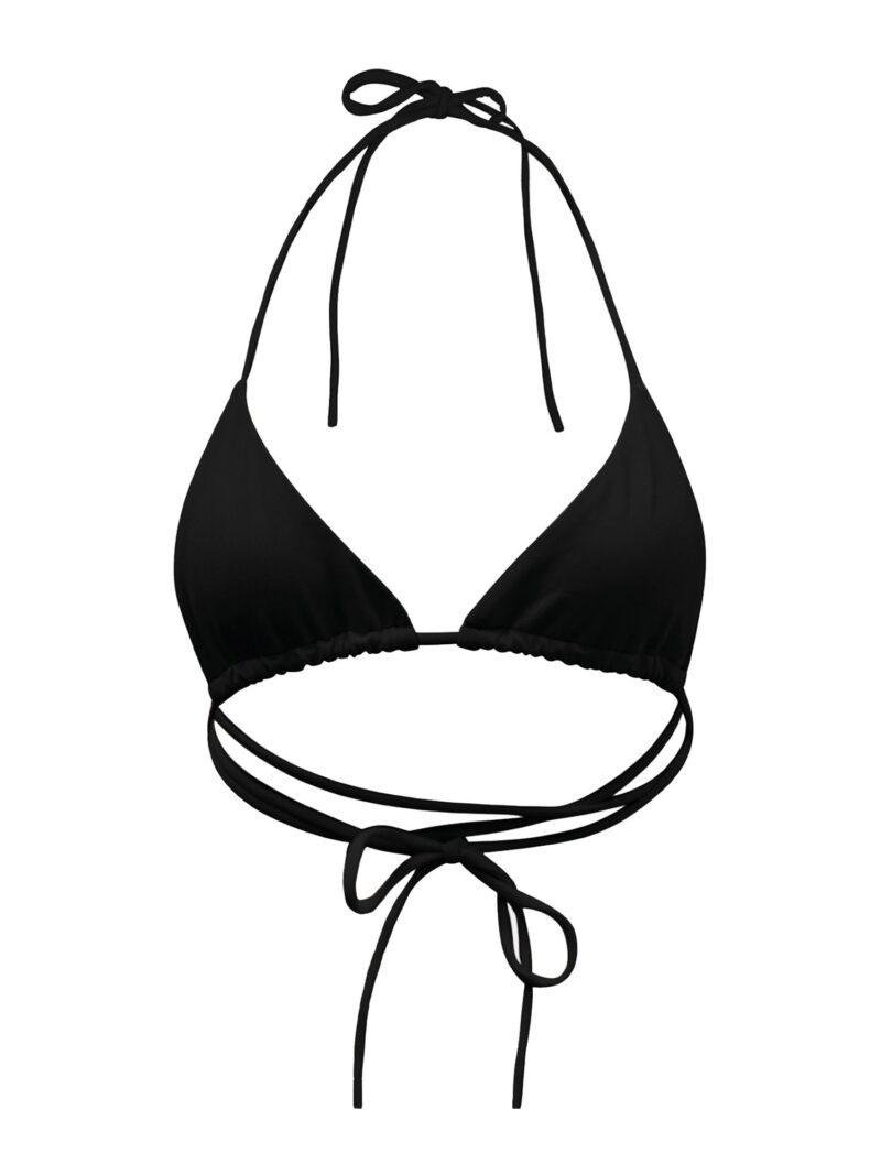 OW Collection Sutien costum de baie  negru