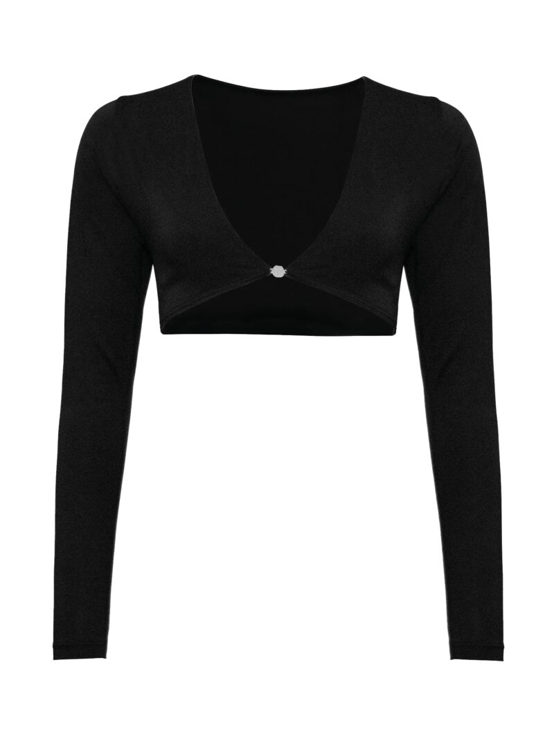 OW Collection Top 'BIANCA'  negru