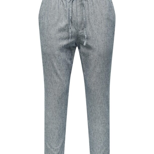 Only & Sons Pantaloni 'Linus'  albastru porumbel / alb