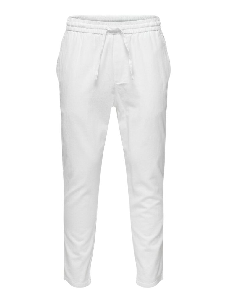 Only & Sons Pantaloni 'ONSLinus'  alb