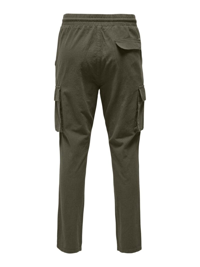 Only & Sons Pantaloni cu buzunare 'Linus'  oliv