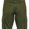 Only & Sons Pantaloni cu buzunare  verde