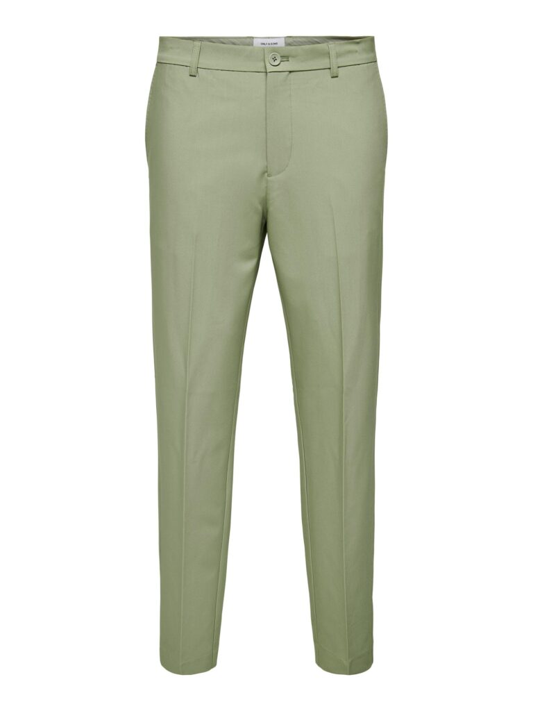 Only & Sons Pantaloni cu dungă 'Eve'  verde