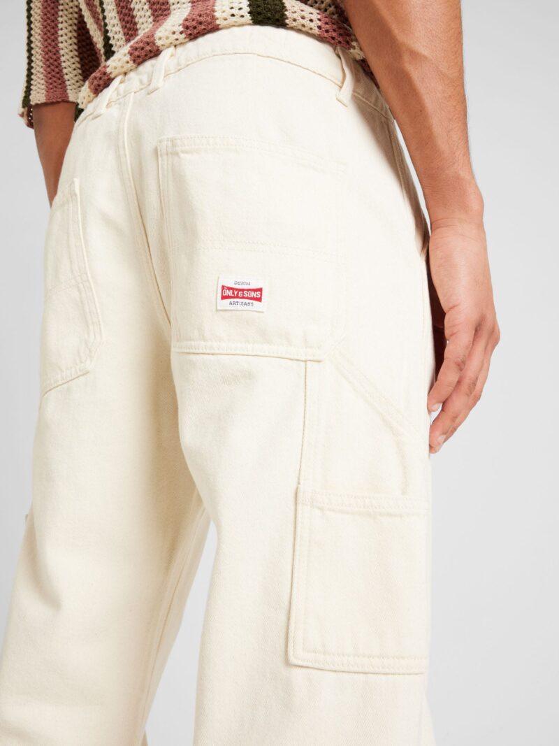 Preţ Only & Sons Pantaloni eleganți 'EDGE'  crem