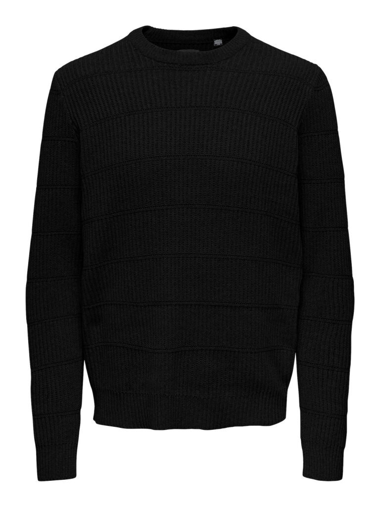 Only & Sons Pulover 'MARSHALL'  negru