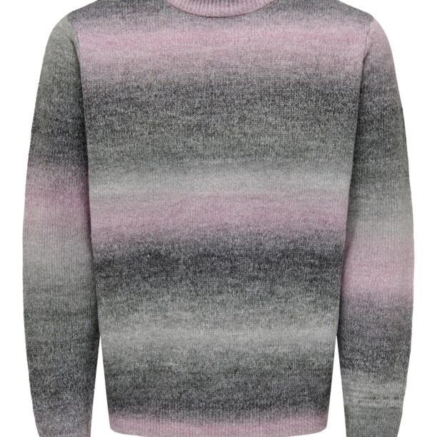 Only & Sons Pulover 'TIMBER'  gri închis / mauve