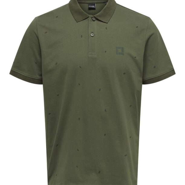 Only & Sons Tricou 'DAVE'  oliv / verde închis