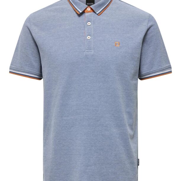 Only & Sons Tricou 'Fletcher'  albastru / portocaliu / alb