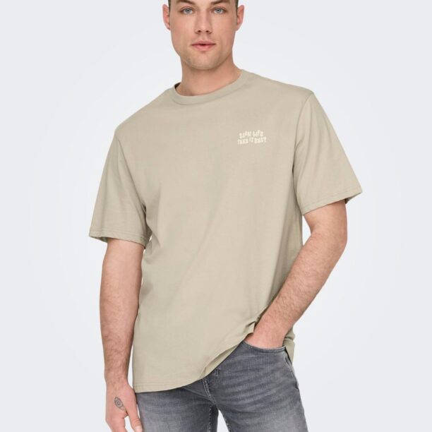 Only & Sons Tricou 'MACE'  gri taupe / grej preţ