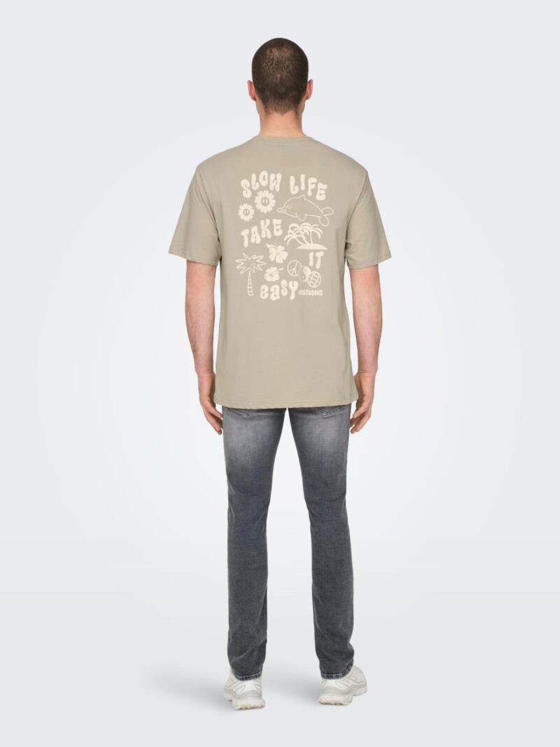 Preţ Only & Sons Tricou 'MACE'  gri taupe / grej