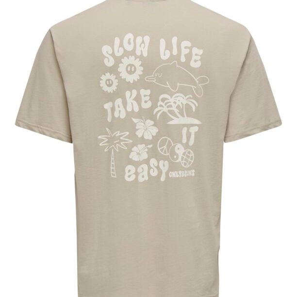 Only & Sons Tricou 'MACE'  gri taupe / grej