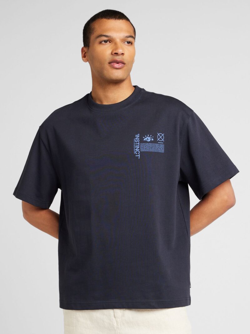 Only & Sons Tricou 'MANNY'  albastru / bleumarin / portocaliu