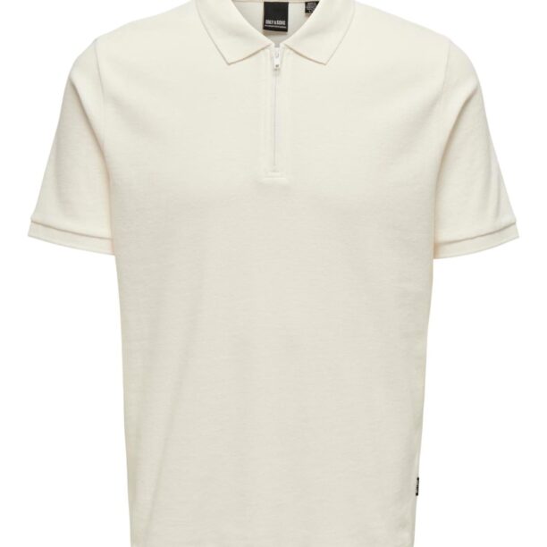 Only & Sons Tricou 'MIKE'  alb natural