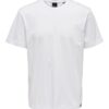 Only & Sons Tricou 'Max'  alb