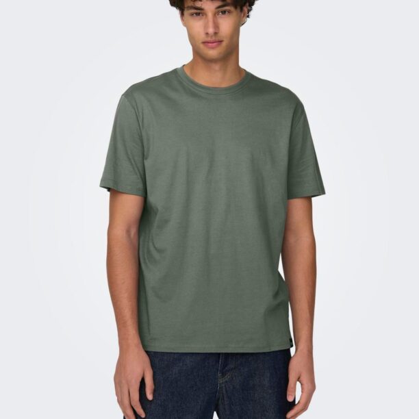 Only & Sons Tricou 'ONSMax'  verde închis preţ