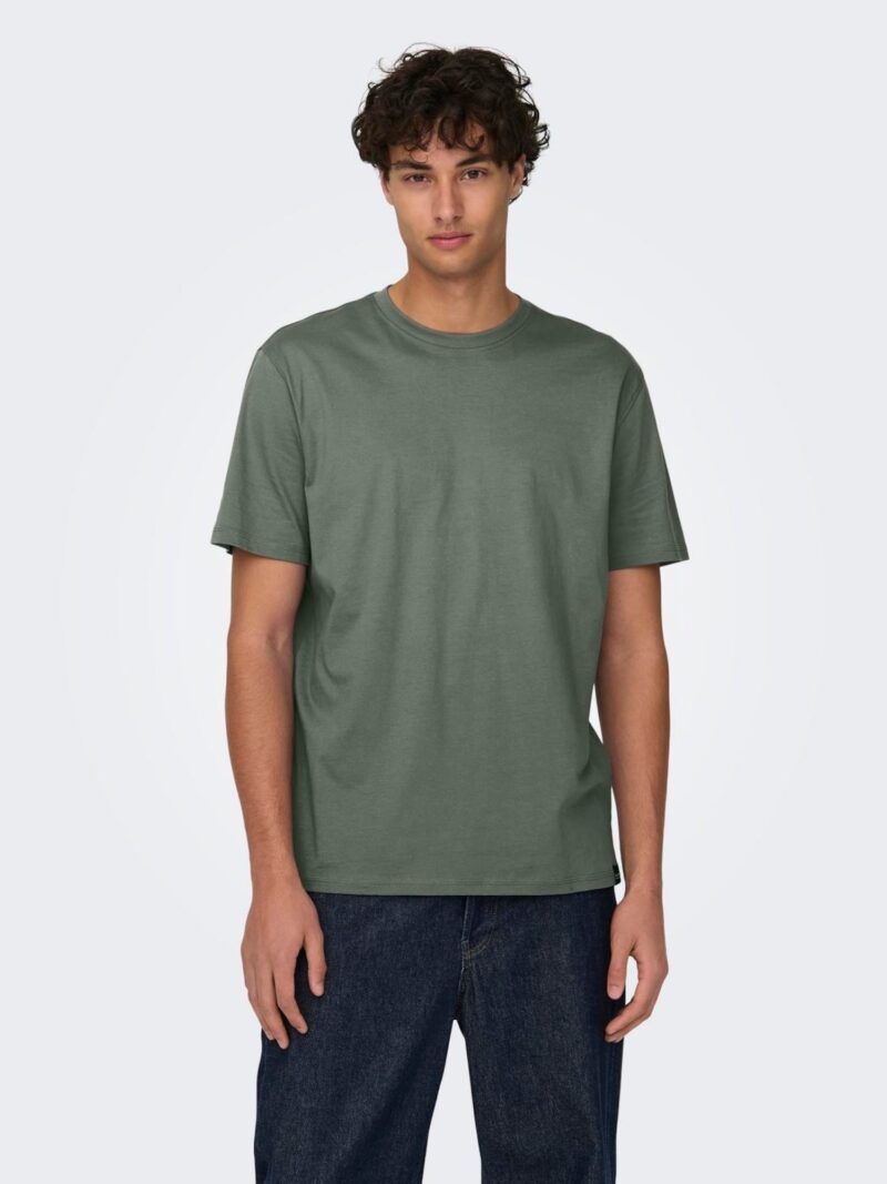 Only & Sons Tricou 'ONSMax'  verde închis preţ