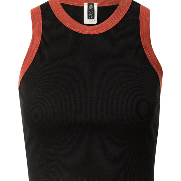 Onzie Sport top  maro ruginiu / negru