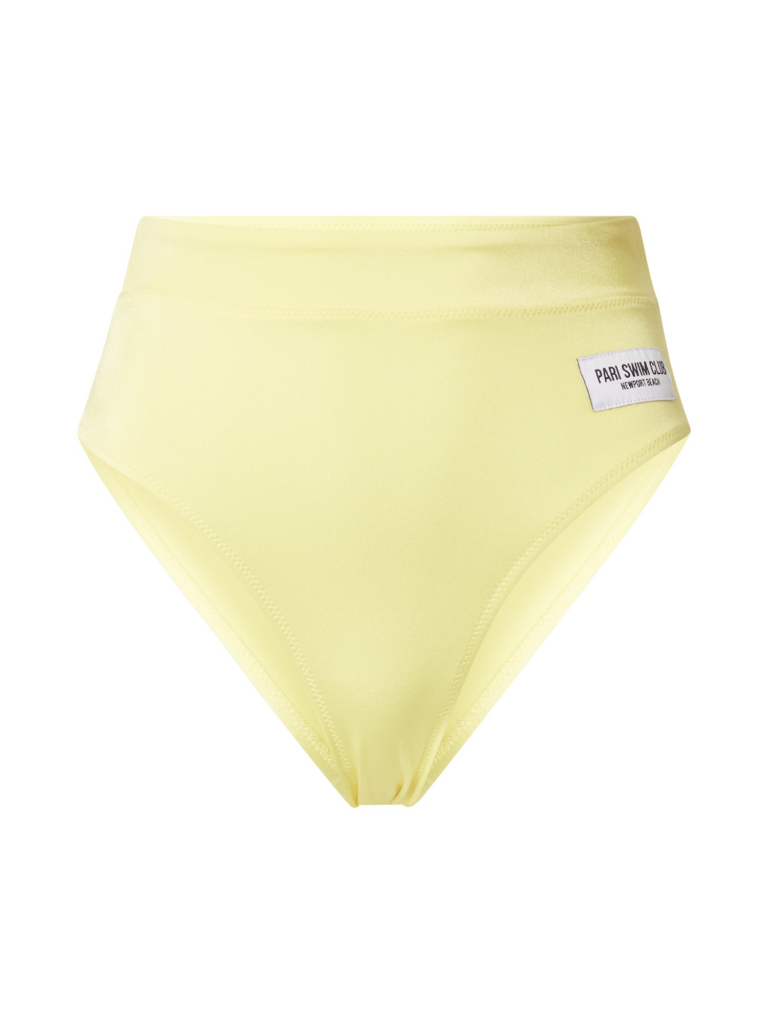 PARI Slip costum de baie 'SWIM CLUB'  galben