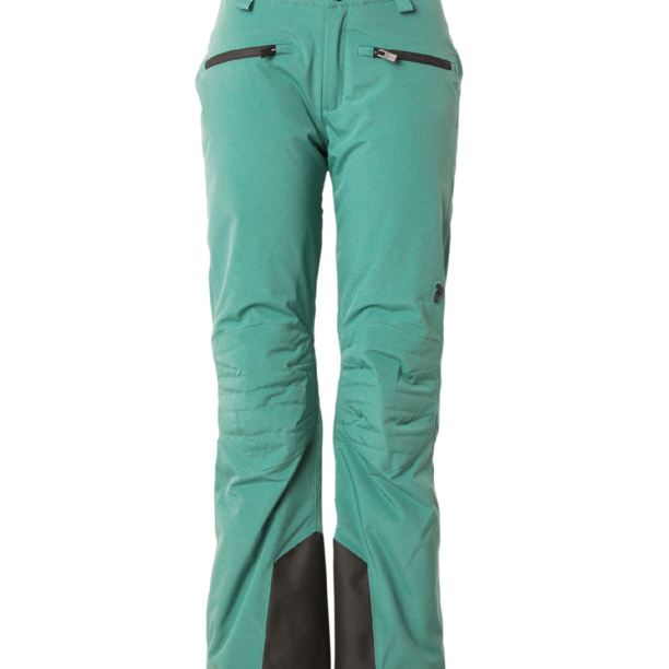 PEAK PERFORMANCE Pantaloni outdoor 'Scoot'  verde smarald / negru