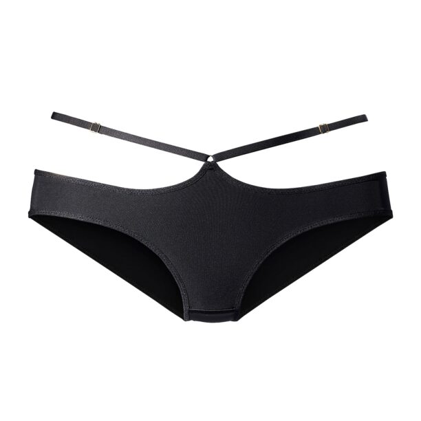 PETITE FLEUR GOLD Slip  negru