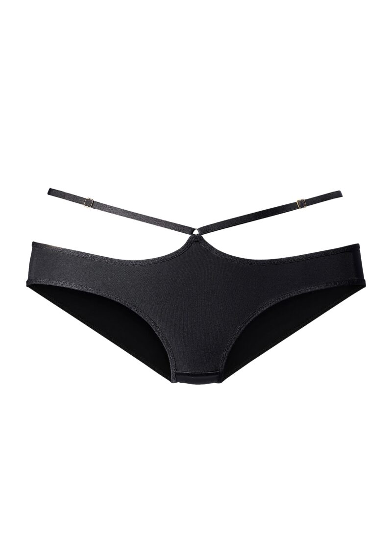 PETITE FLEUR GOLD Slip  negru