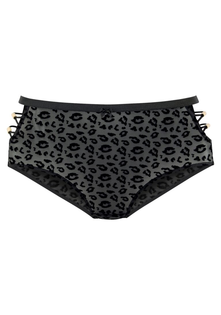 PETITE FLEUR GOLD Slip  negru