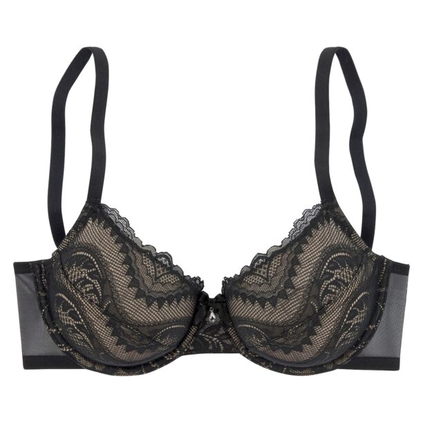 PETITE FLEUR GOLD Sutien  negru