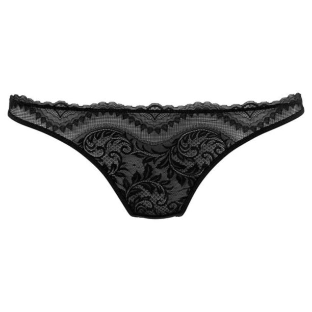 PETITE FLEUR GOLD Tanga  negru