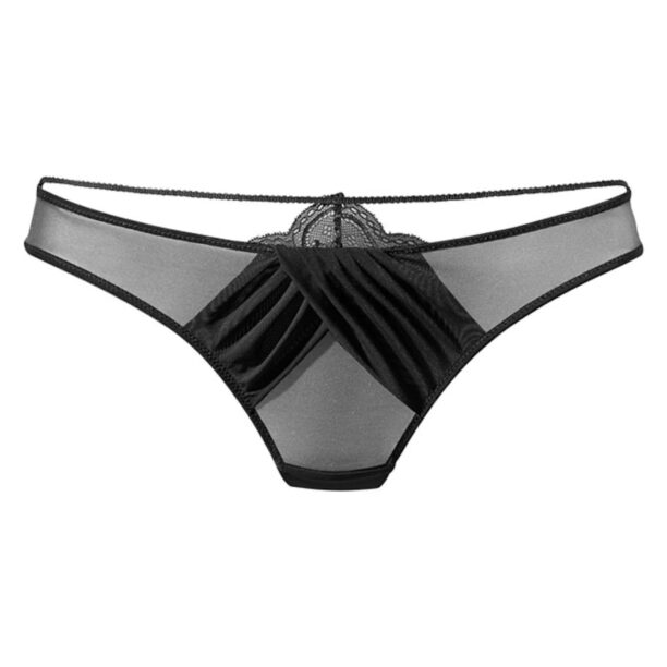 PETITE FLEUR GOLD Tanga  negru