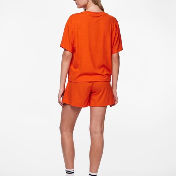 PIECES Pantaloni 'KYLIE'  roșu orange preţ