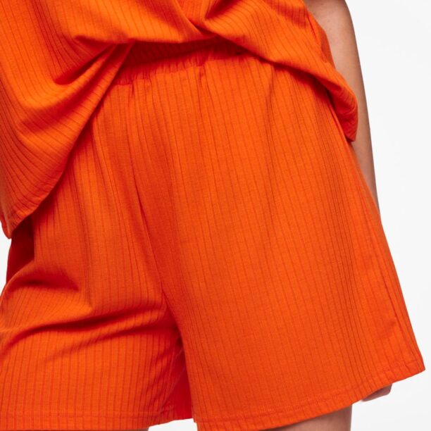 Preţ PIECES Pantaloni 'KYLIE'  roșu orange