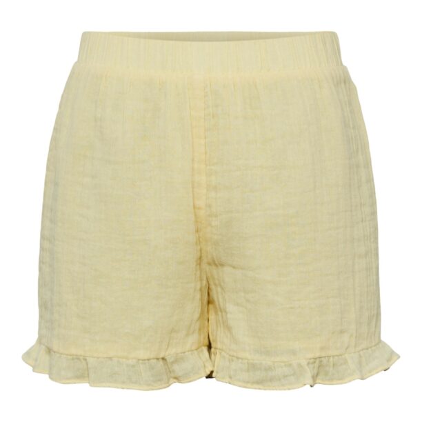 PIECES Pantaloni 'Lelou'  galben pastel