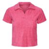 PIECES Tricou 'HABINA'  fucsia