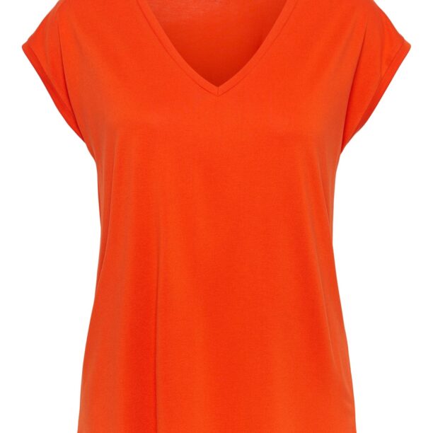 PIECES Tricou 'Kamala'  roșu orange